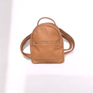 rosy pink mini backpack